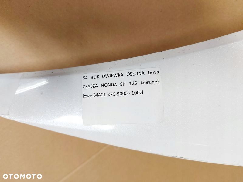 honda sh 125 bok owiewka lewa osłona lewa kierunek - 4