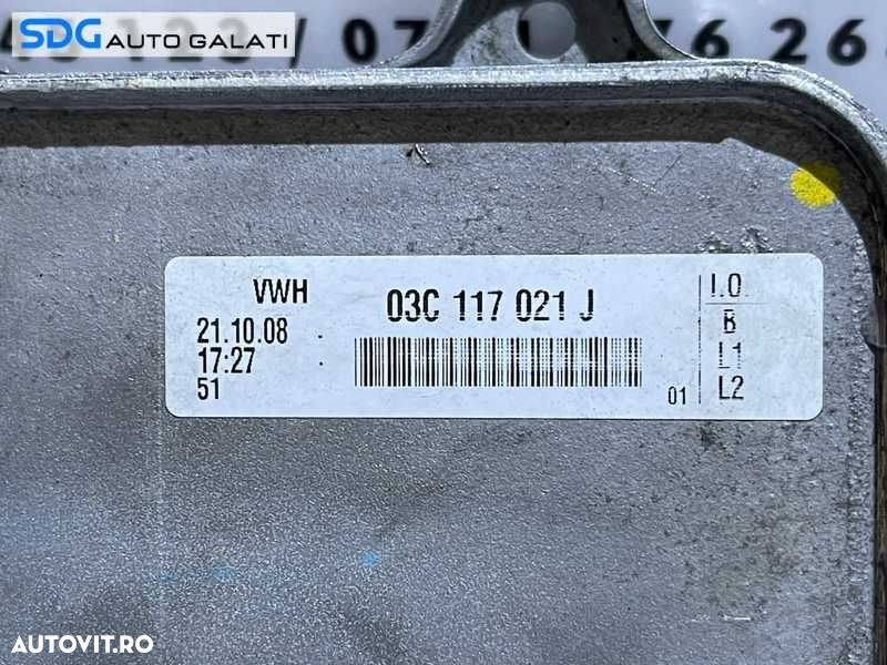 Termoflot Radiator Racire Ulei VW Golf 5 1.4 TSI BLG BMY CAX CAXA CAVD 2004 - 2008 Cod 03C117021J - 3