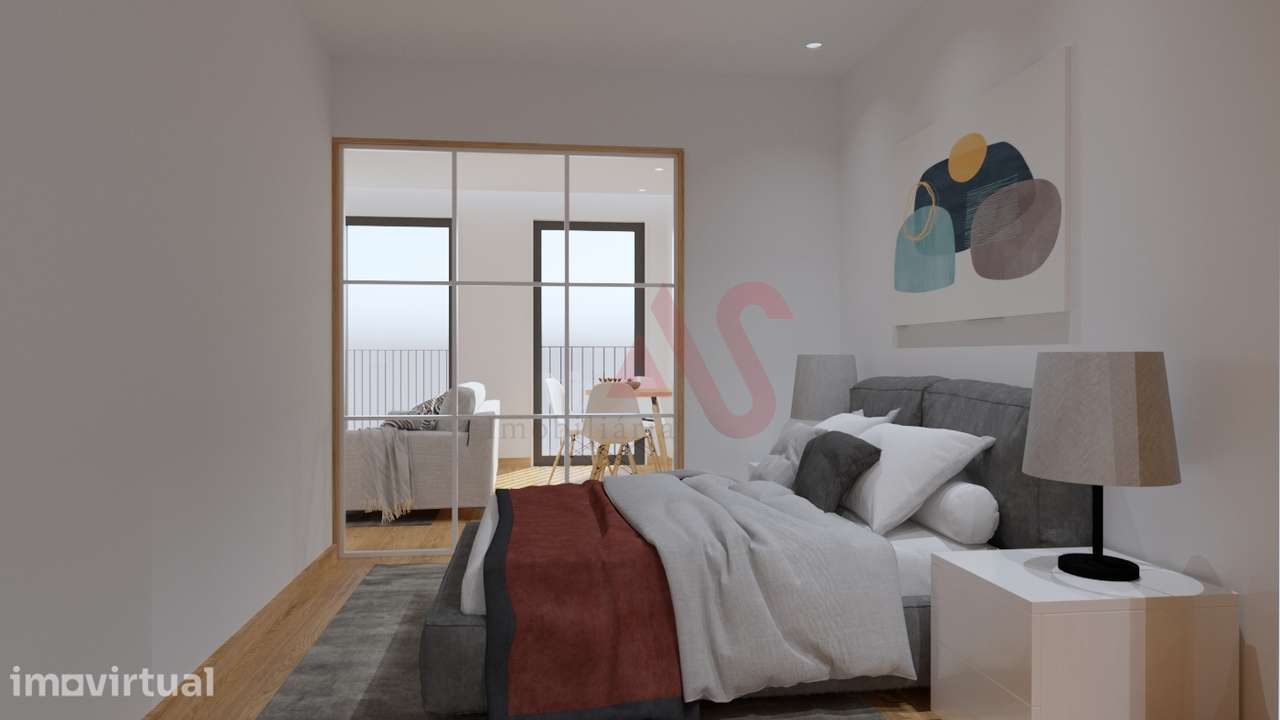 Apartamento T0+1 novo em Paranhos, Porto - Grande imagem: 2/8