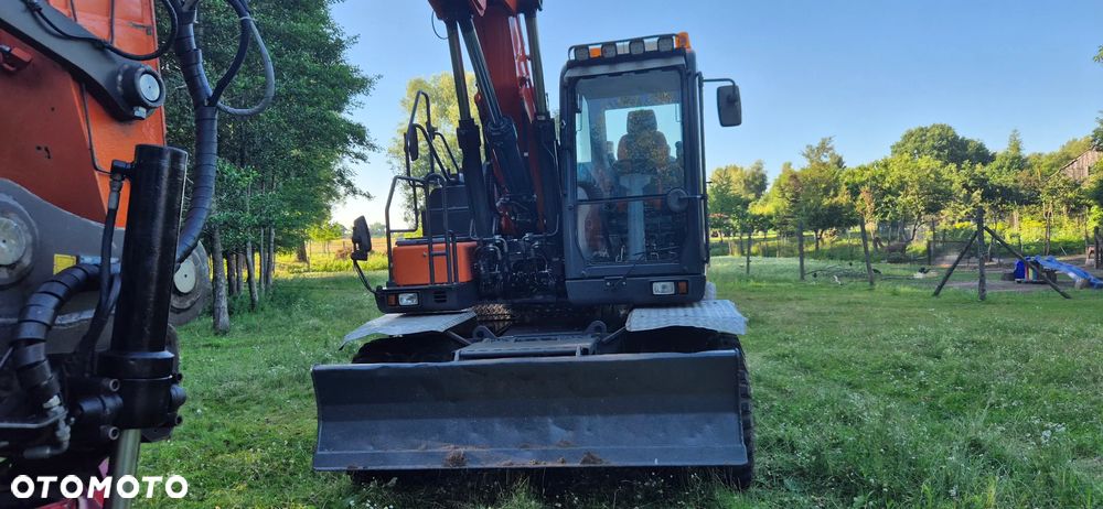 Doosan Koparka kołowa DX190W-5 rototilt nowe koła opony sprowadzona - 2
