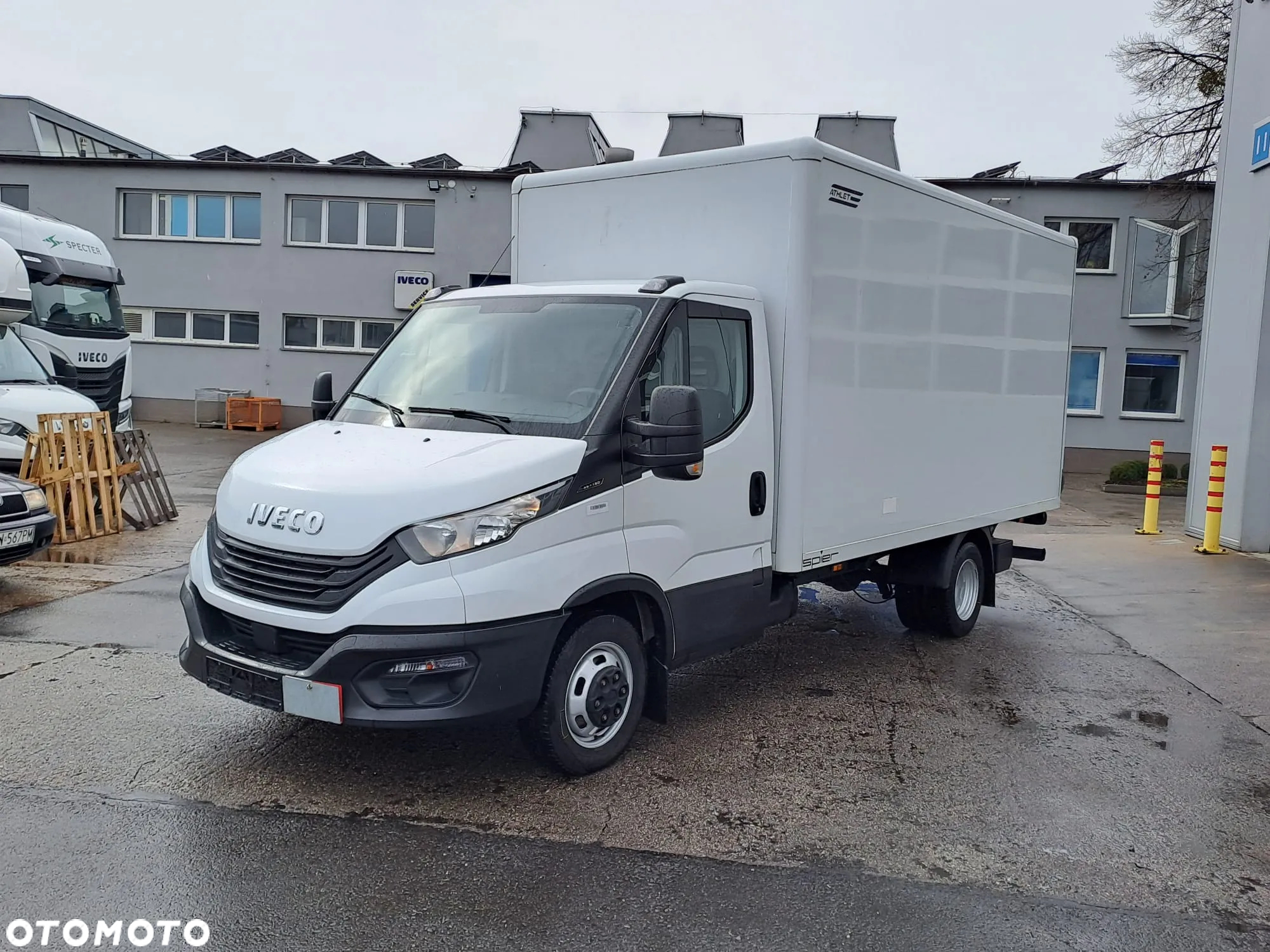Iveco 35C16H  kontener + winda 750kg - 2
