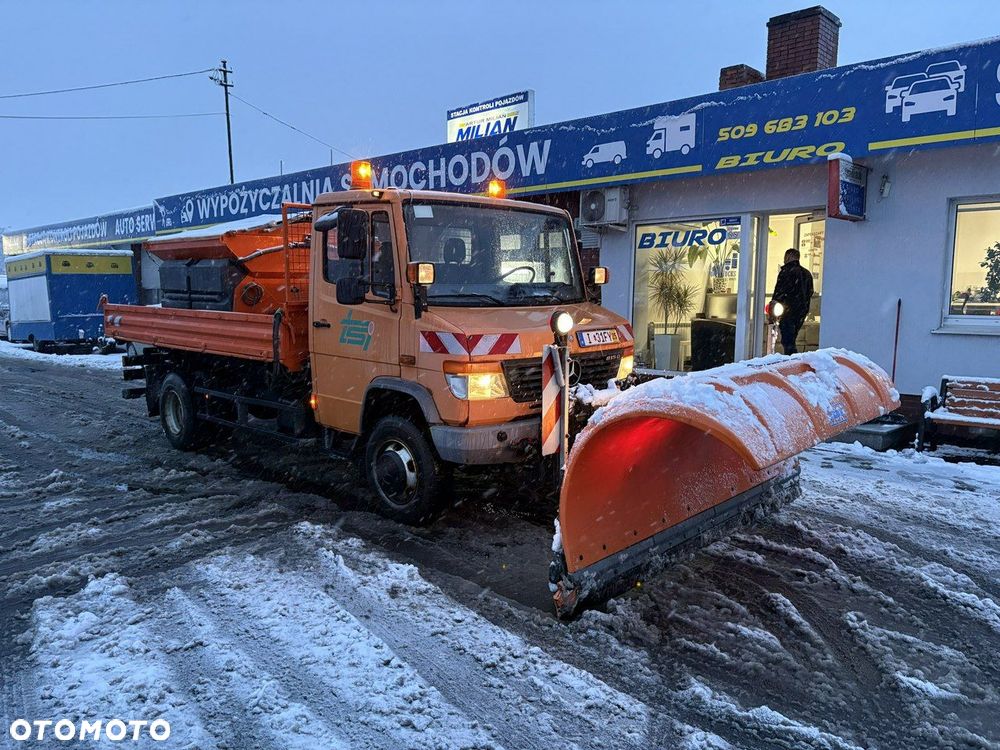 Mercedes-Benz Mercedes Vario 815 Wywrotka 4X4  2004 Pług posypywarka odśnieżarka - 1