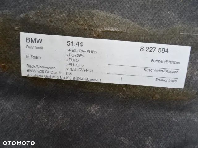 PODSUFITKA PODSUFITÓWKA BMW E39 SEDAN NR188 - 11