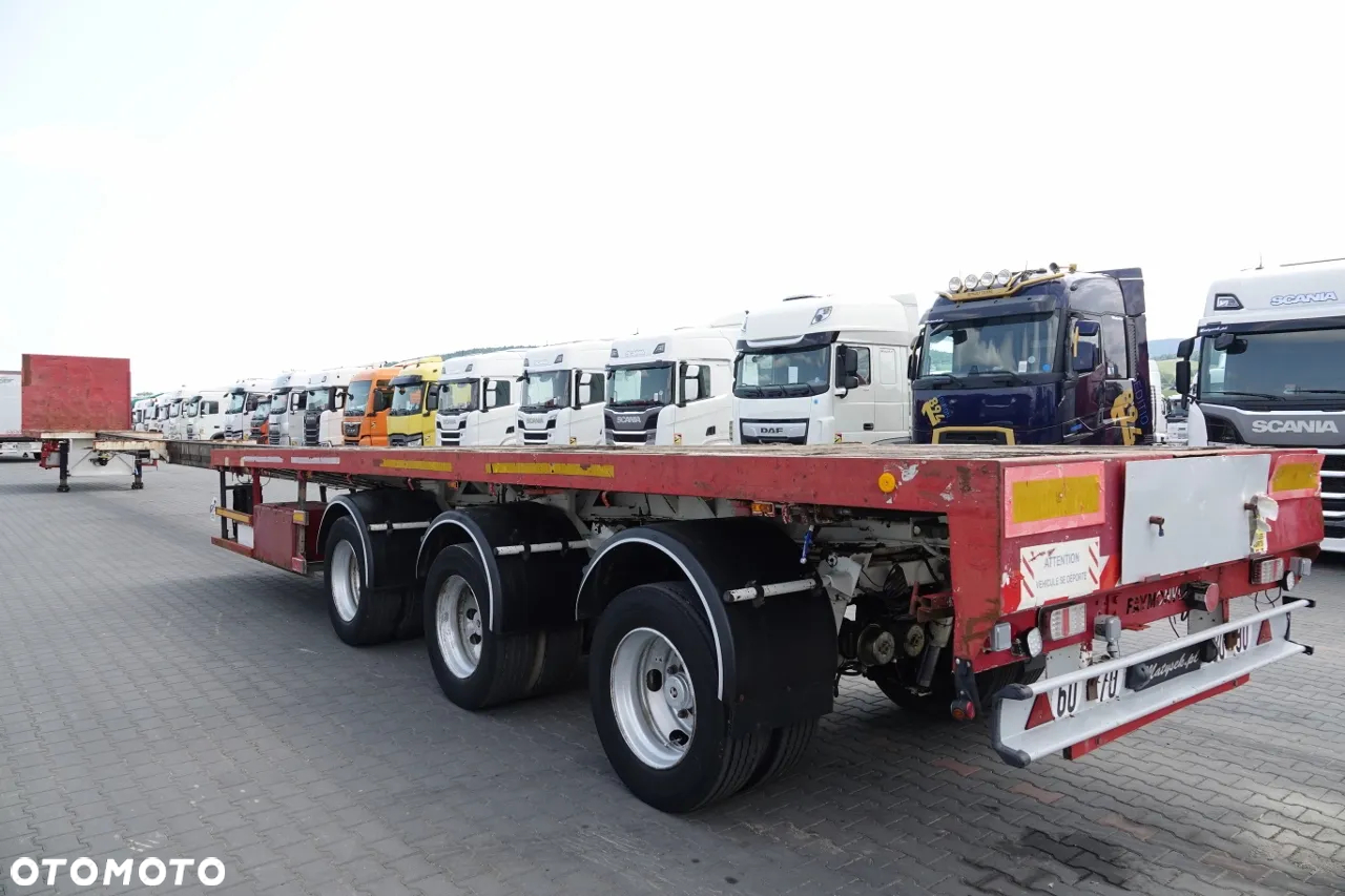 Faymonville SPZ-3AA  / NACZEPA LAWETA / ROZCIĄGANA / 29 M / ZAWIESZENIE HYDRAULICZNE / OSIE SKRĘTNE - 11