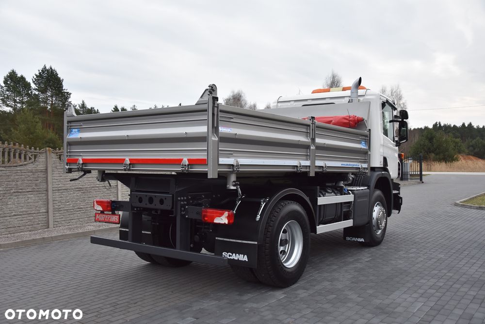 Scania P250 WERSJA OFFROAD / WYWROTKA 3-STRONNA / BLOKADA MOSTU / TYŁ RESOER / P.NOWA / 18 TYŚ KM PRZEBIEGU! / SALON PL / - 6