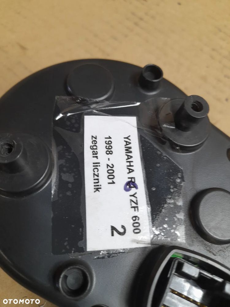 Yamaha YZF-R6 600 RJ03 (1999 - 2000) licznik zegary - 4