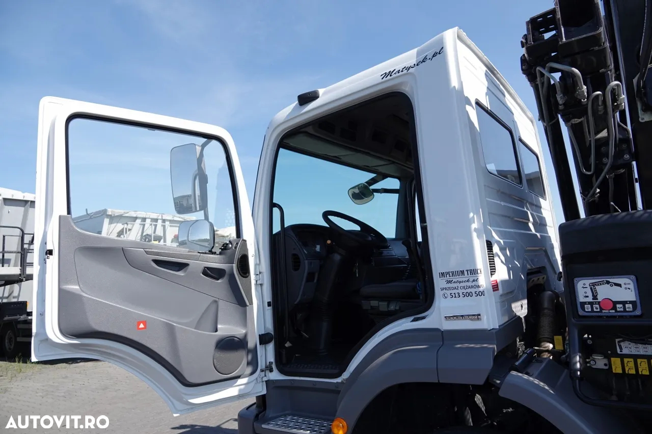 Mercedes-Benz AXOR 1829 / 4X2 / TRANSMISIE - 6 M / HDS HIAB 122 BS-3 / extensie: 10 M / CAPACITATE MAXIMA DE RIDARE 4 600 KG / MANUAL / RADIO CONTROL / ANVELOPE 100% / IMPORTAT - 22