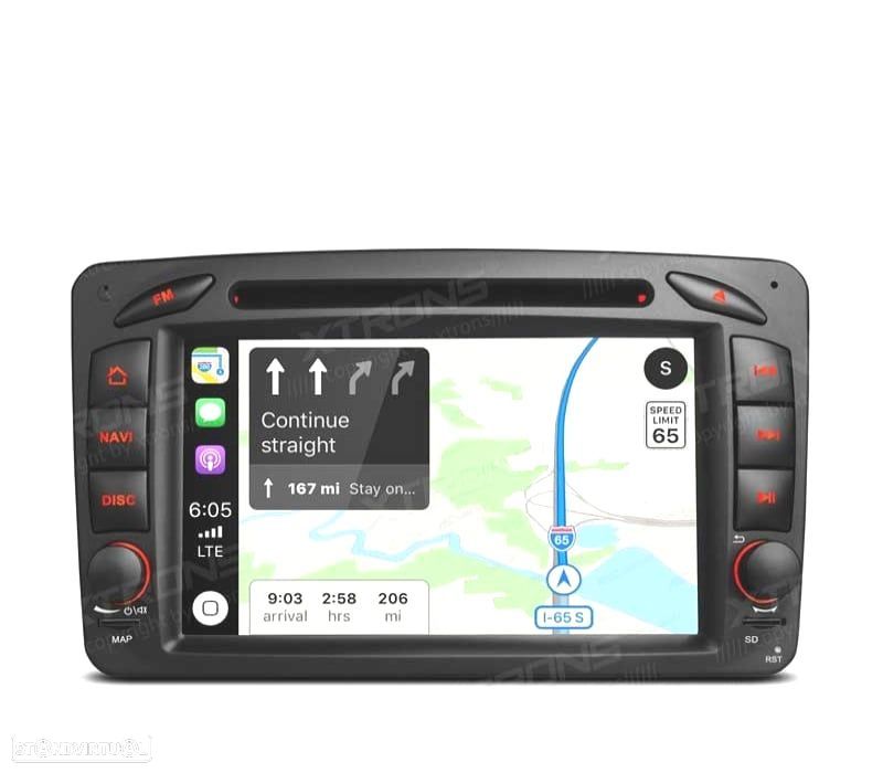 AUTO RÁDIO 7" ANDROID 10.0 OCTA-CORE MULTIMEDIA DVD PARA MERCEDES-BENS - 7