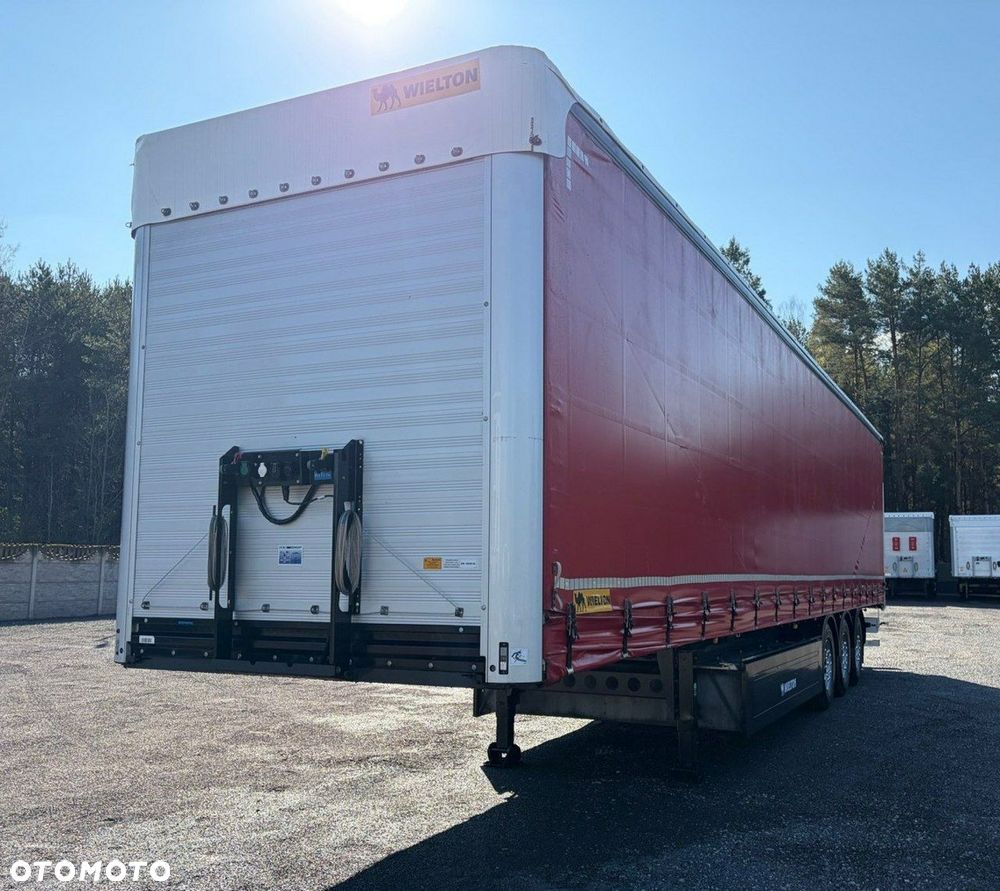 Wielton Firana Standard, Dach podnoszony, Oś podnoszona - 9