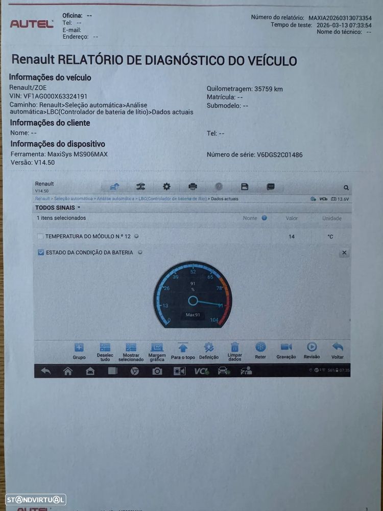 Renault Zoe (c/ Bateria) Zen 40 - 26
