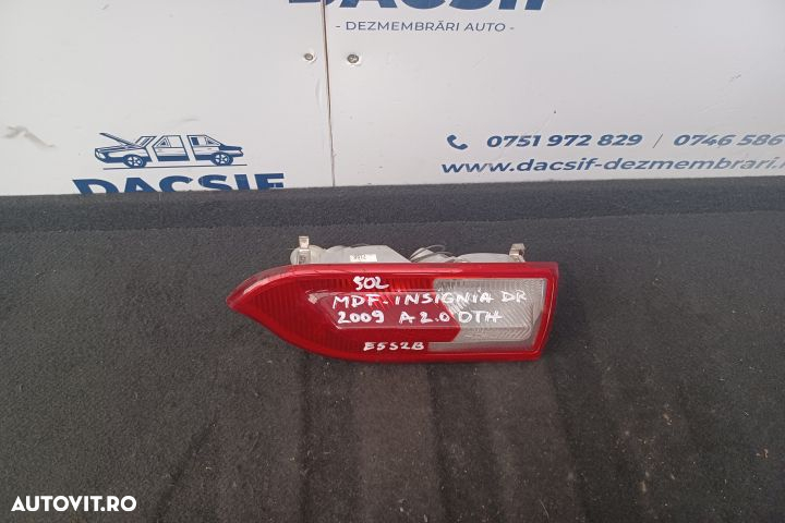 Lampa interior spate stanga 13226854 13226854 Opel Insignia A [faceli - 2