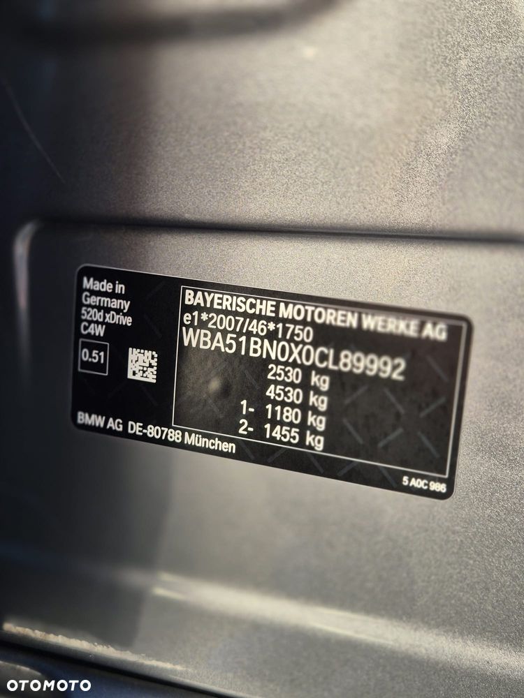 BMW Seria 5 520d xDrive mHEV M Sport sport - 17