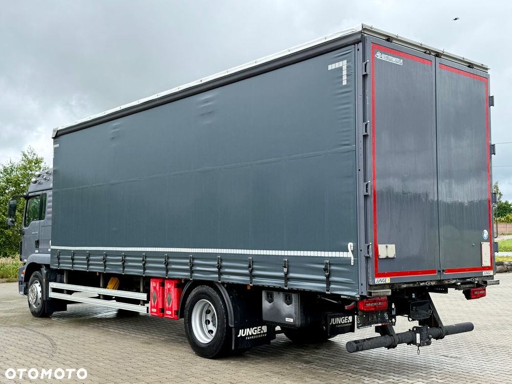 MAN TGM 18.290 / FIRANKA / 20 EUROPALET / AUTOMAT / 210 TYŚ KM / 10 025 KG ŁADOWNOŚCI / EURO 6 / 12.2018 / SPROWADZONY / JAK NOWY - 3