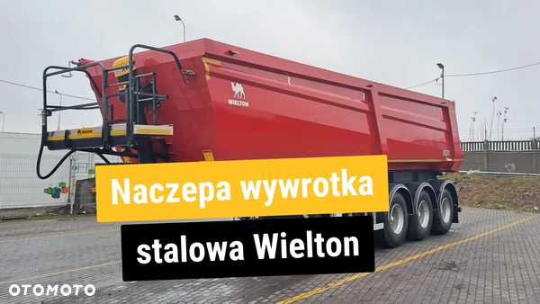 Wielton naczepa wywrotka stalowa 33 m3