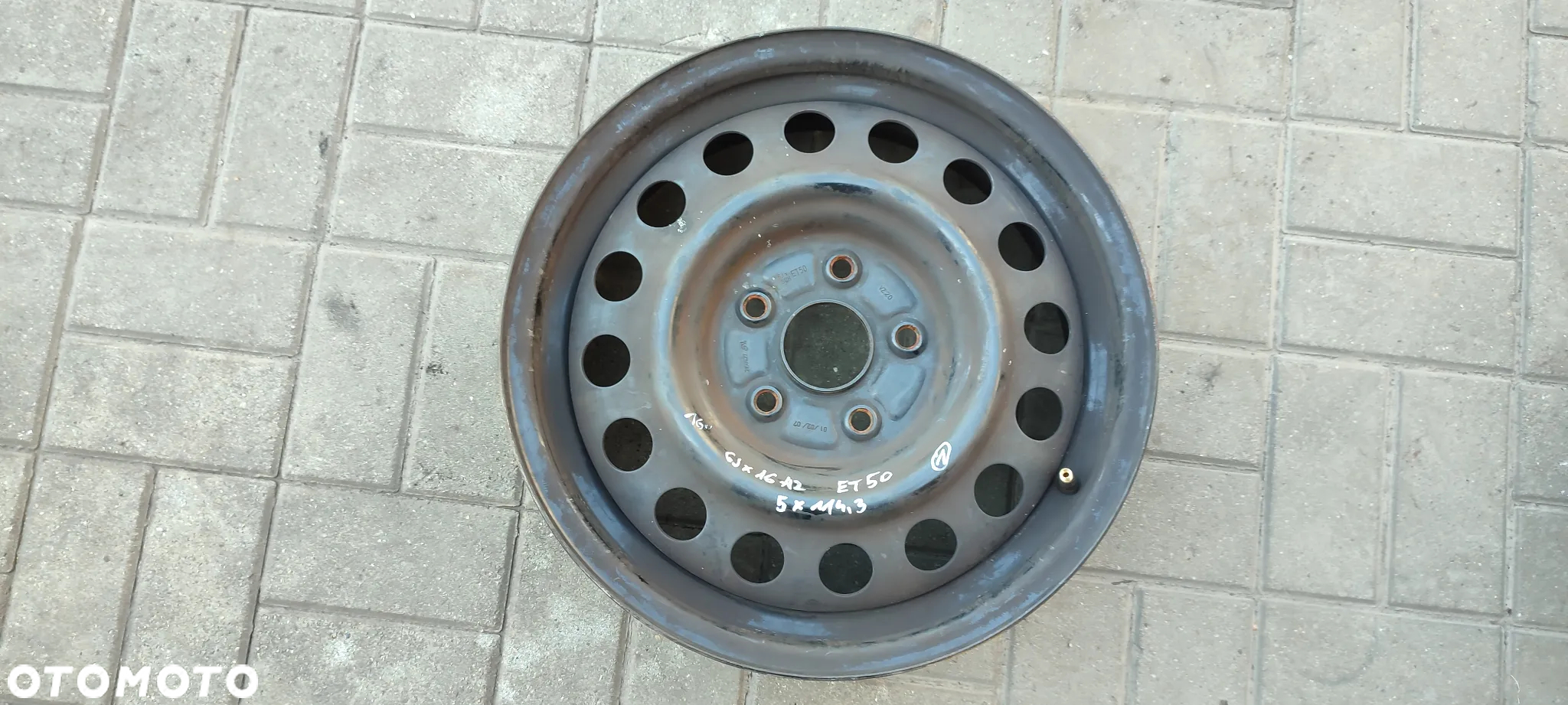 FELGI STALOWE 5x114.3 6Jx16 CALI ET 50 SUZUKI Sx4 VITARA KOMPLET 4 SZTUKI - 2