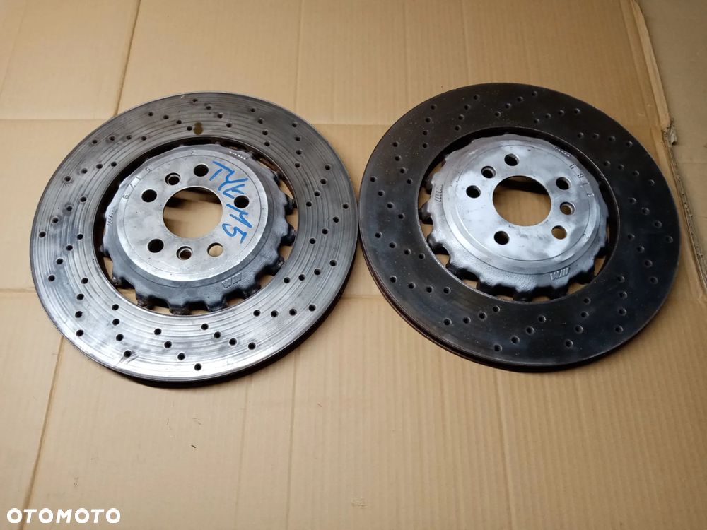 Tarcze hamulcowe tył tylne komplet BMW M5 G30 F90 4.4 V8 - 1