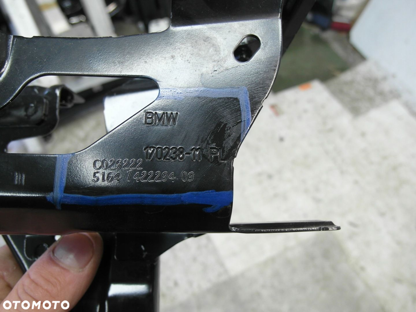 BMW F20 F30 WSPORNIK OKULAR LEWY PRZÓD 170238-11 - 4