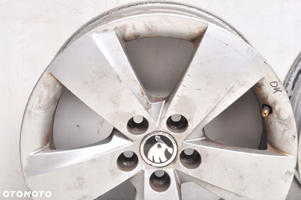 SKODA FABIA RAPID FELGI ALUMINIOWE R15" 6J 5X100 ET 38 6V0601025A - 2