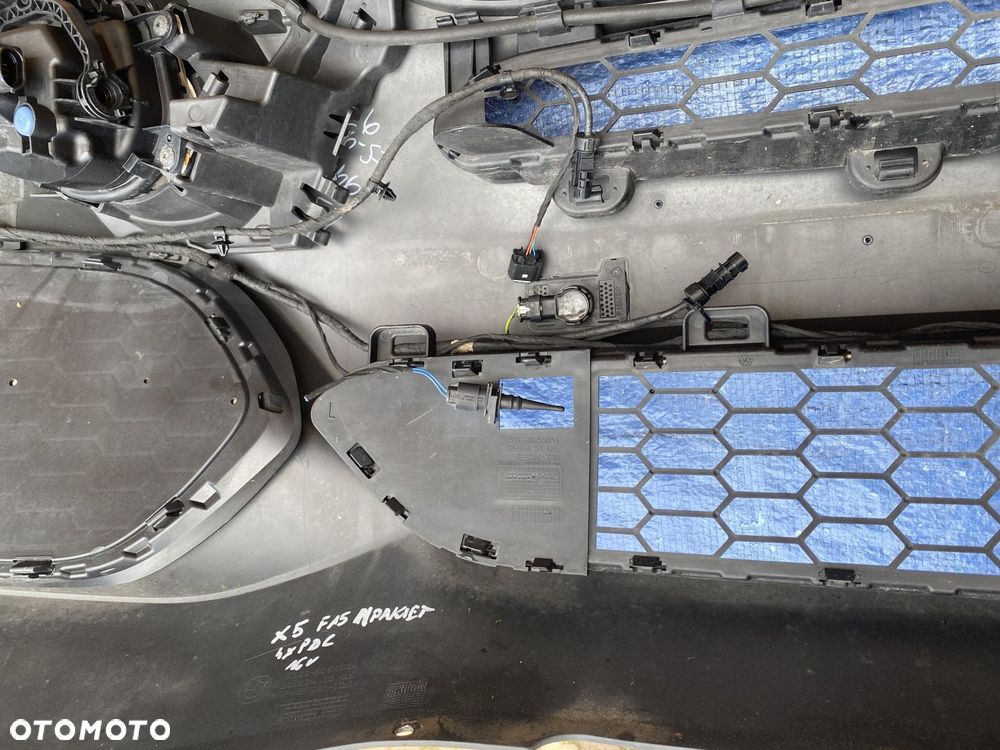 BMW X5 F15 M-PAKIET 416 ZDERZAK PRZÓD PRZEDNI KOMPLETNY 4szt PDC SPRYSKI - 11