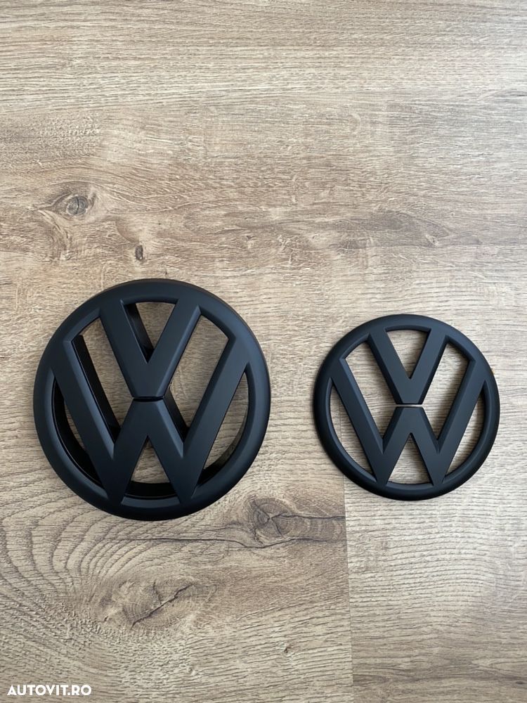 Emblema Semn Logo Compatibil VW Volkswagen Golf 5 6 7 Polo Passat - 5