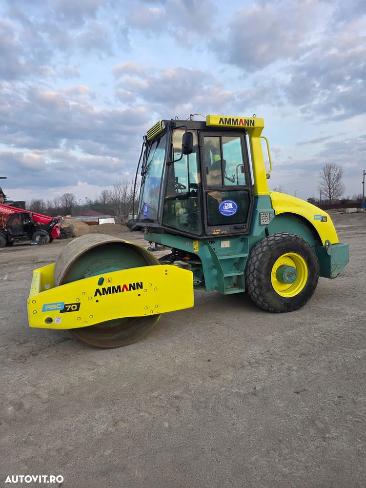 Ammann ASC70 cilindru compactor terasament bomag hamm cat vibromax - 1