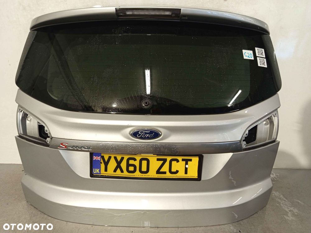 + KLAPA TYŁ TYLNA BAGAŻNIKA FORD S MAX S-MAX LIFT FL H8 SREBRNY - 1