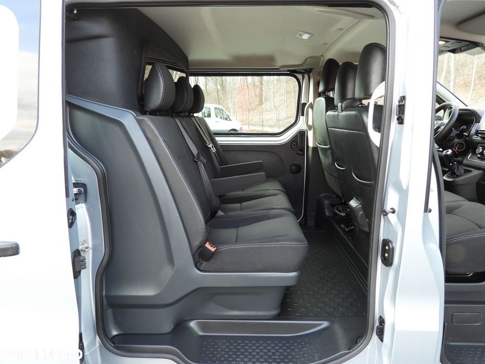 Renault TRAFIC FURGON BRYGADÓWKA 6 MIEJSC TEMPOMAT NAWIGACJA LEDY KLIMATYZACJA  130KM - 37