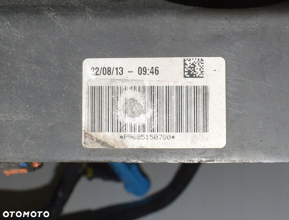 CITROEN C5 III X7 2.2 HDI LIFT PAS PRZEDNI WENTYLATORY CHŁODNICE - 5
