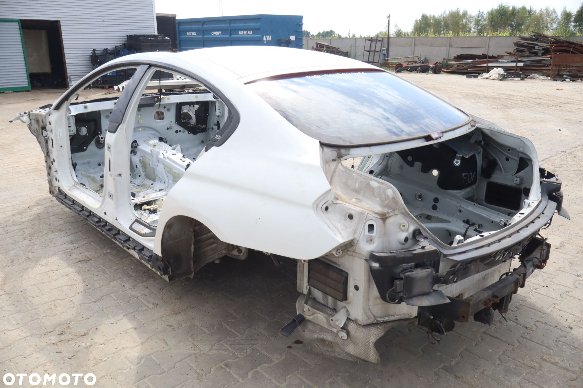 ĆWIARTKA LEWY PRZÓD PODŁUŻNICA BMW 6 640D F06 - 8