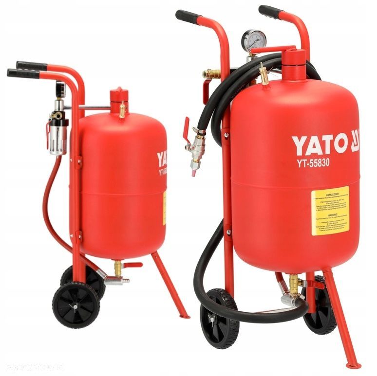 YATO MOBILNA PIASKARKA SYFONOWA 40L YT-55830 - 14