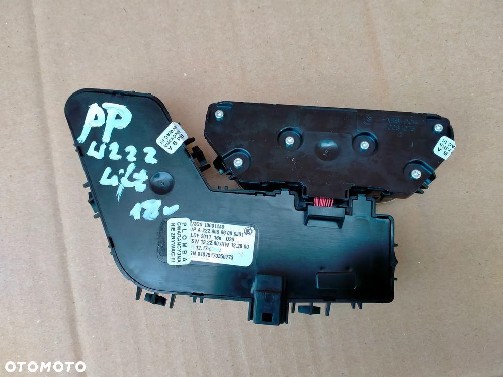 Mercedes W222 Lift W217 Panel Regulacji Fotela Prawy Przód A2229059600 - 2