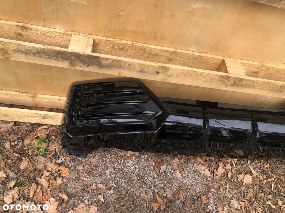 ZDERZAK Tylni - BMW X2 (U10) - Czarny, M-PAKIET Dyfuzor - 7884938 - 2