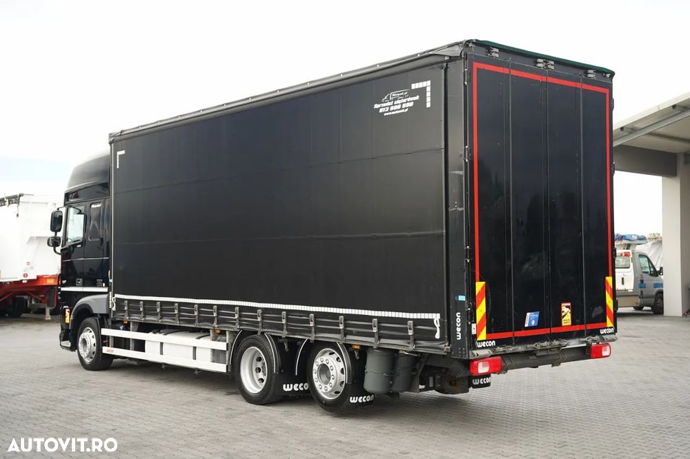 DAF XF 480 / CAMION RIGID - 7,7 M / 6X2 /  I-PARK COOL / AXĂ RIDICABILĂ / PLAFON RIDICABIL / EURO 6 - 5