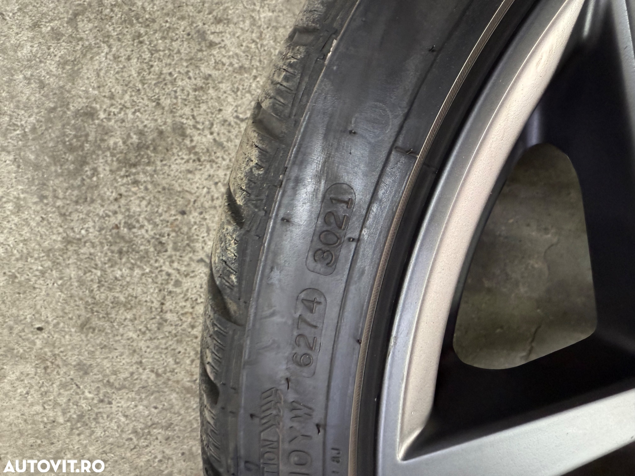 Set jante aliaj FORD PUMA an 2023 cu cauciucuri iarna 225/40R19 - 6