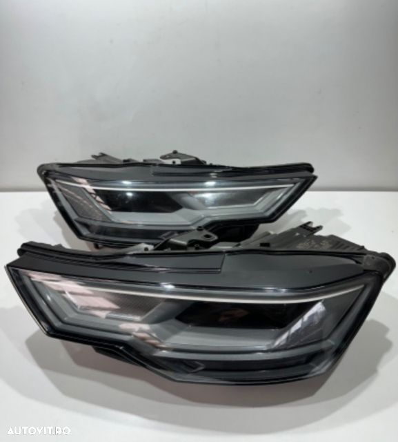 Faruri Full Led complete 4K0941033 4K0941034 Audi A6 C8  [din 2018 pa - 3