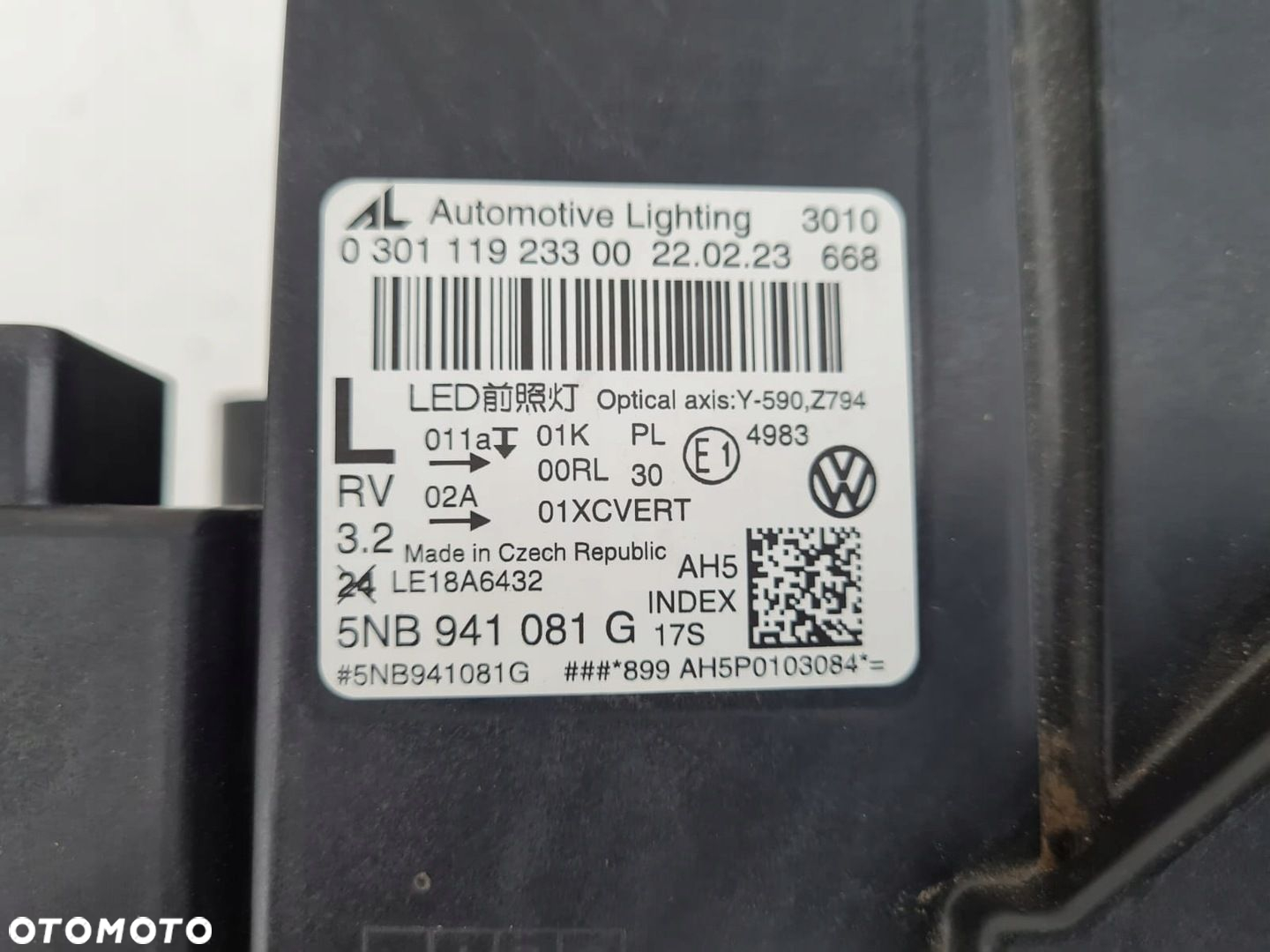 VW TIGUAN II 5NB LIFT Full Led Matrix IQ Light 5NB941081G 5NB941082G OKAZJA - 14
