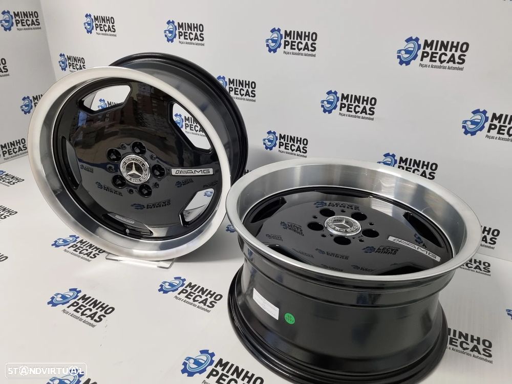 Jantes Mercedes Monoblock AMG em 17 Pretas - 5