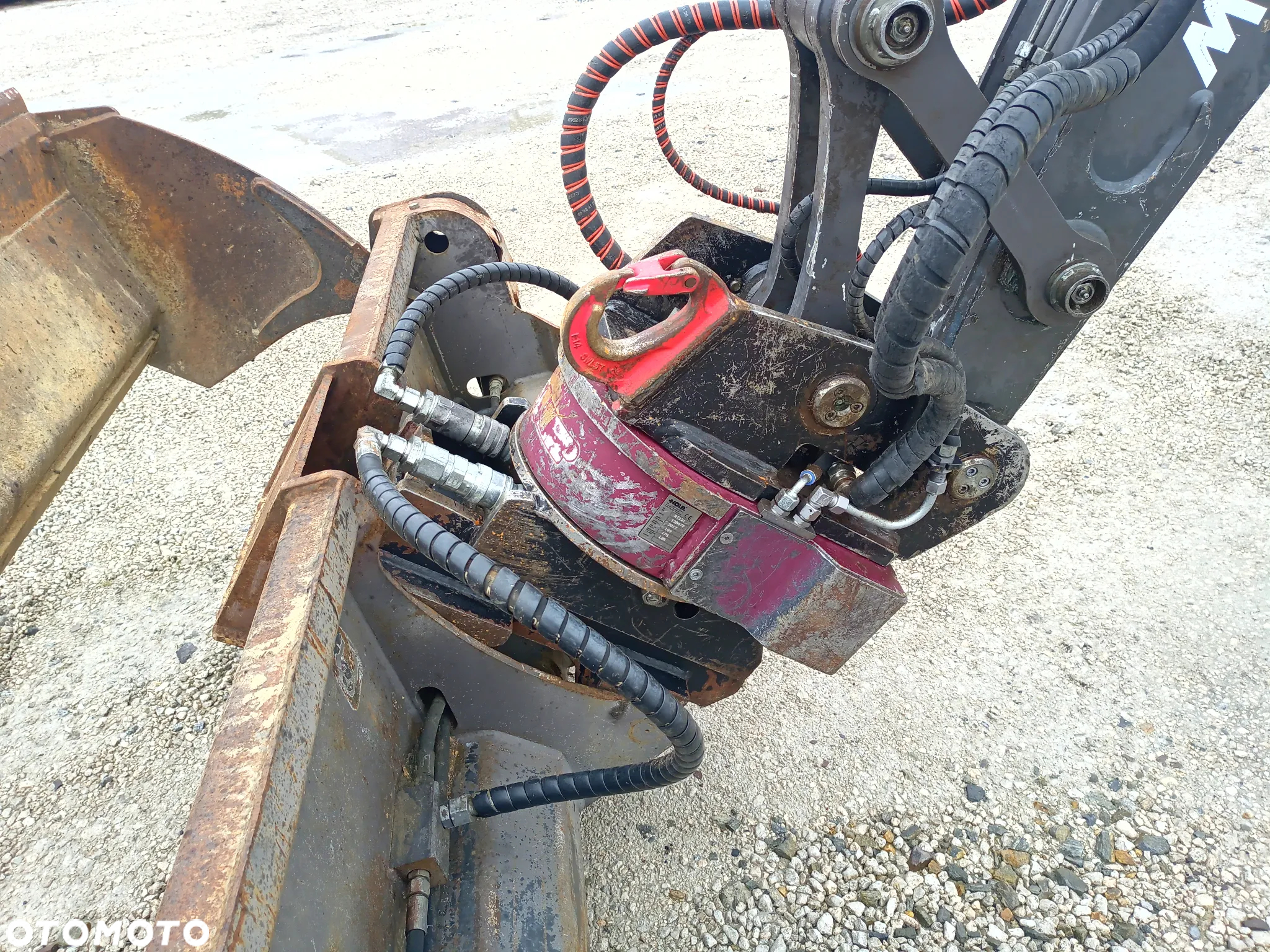 Mecalac 8MCR, 4 łyżki ,Tiltrotator, Sprowadzona - 8