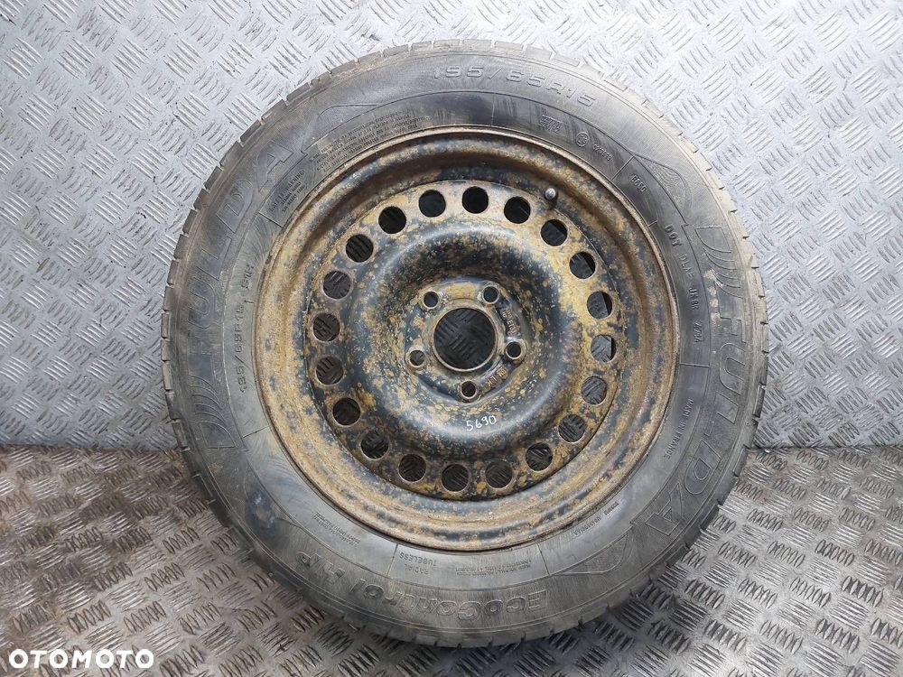 KOŁO FELGA OPONA ZAPAS 5X110 6Jx15 ET33 FI65,1 195/65R15 OPEL ZAFIRA A - 1
