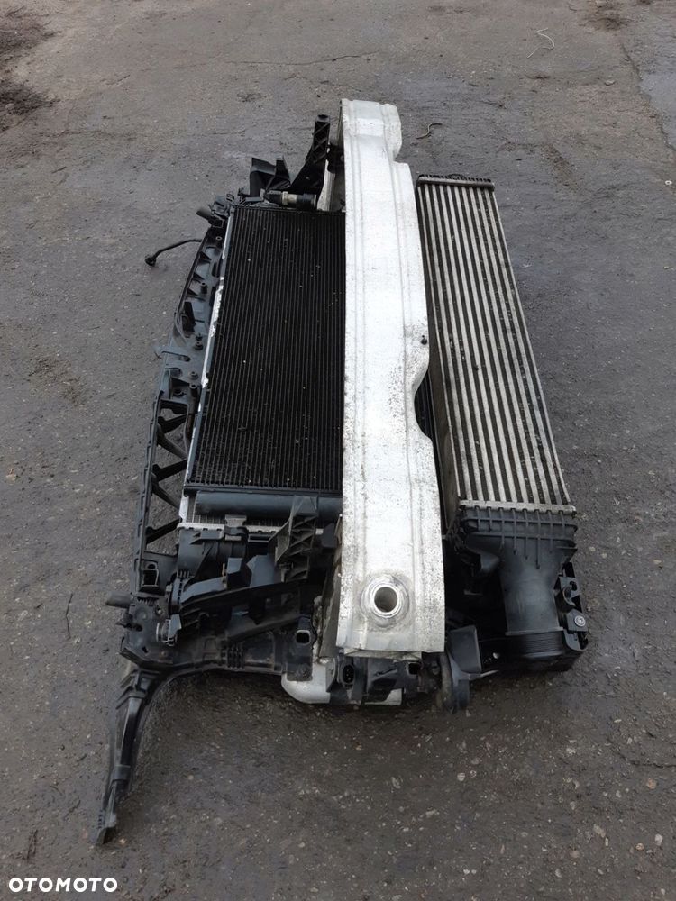 AUDI A7 4G 3.0 TDI PAS PRZEDNI WENTYLATORY CHŁODNICE KOMPLETNY - 11