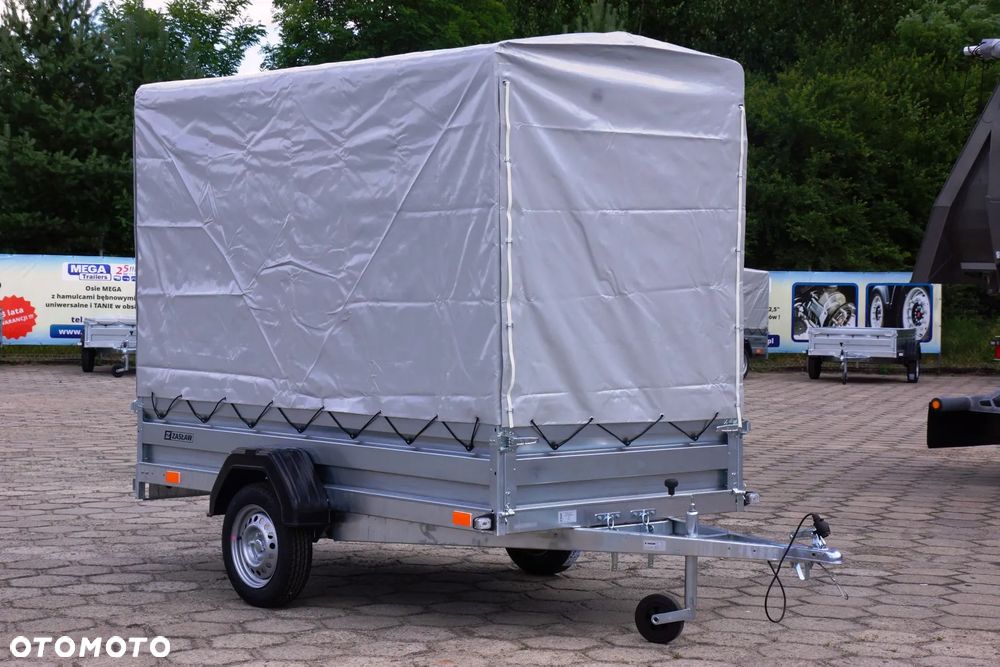 Zaslaw Przyczepa na kat. B WYWROT + PLANDEKA H=1,50 M - DMC 750 KG!!! - 7