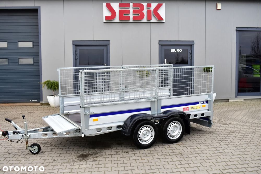 Wiola Mocna przyczepa ciężarowa W15C30 292 x 142 cm. DMC. do 1300 kg. DOSTAWA!! - 12
