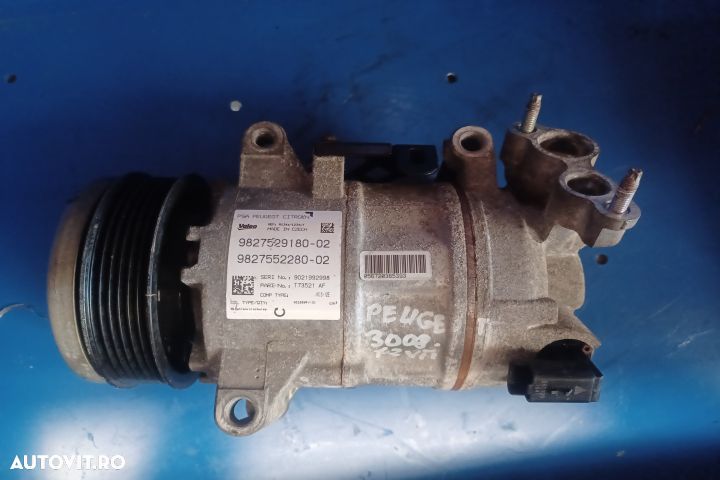 Compresor AC 9827529180  9827552280 Peugeot 3008 2 [2016 - 2020] - 1