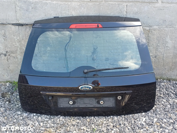 KLAPA BAGAŻNIKA FORD FIESTA MK6 LIFT JH1 CZARNA 5 DRZWI