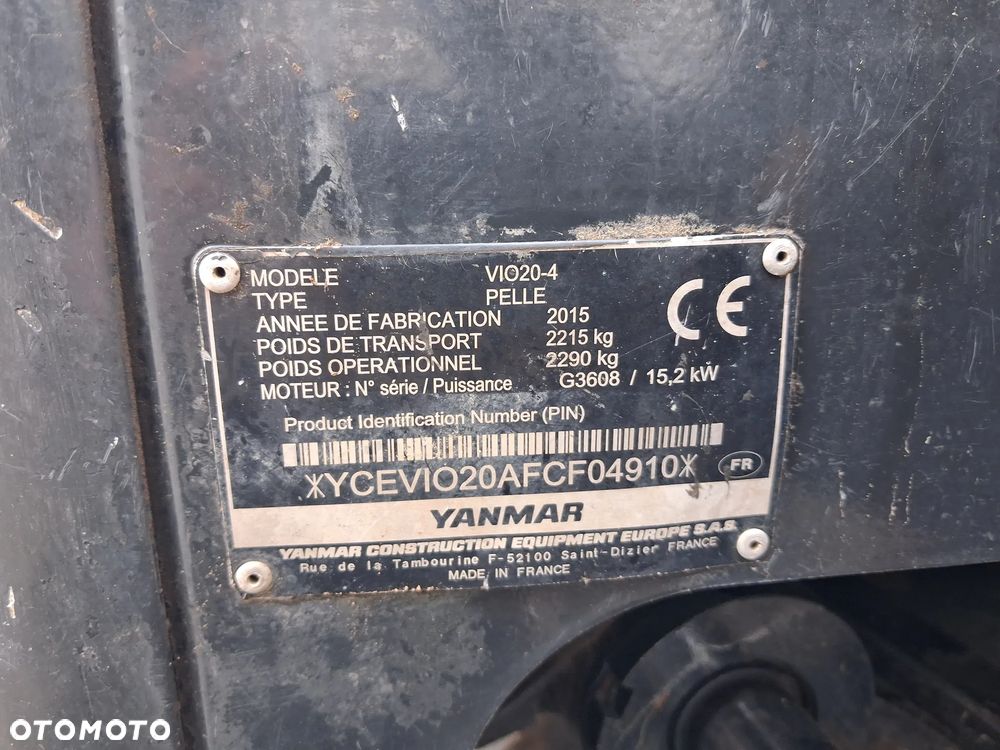 Yanmar ViO 20-4 - 15