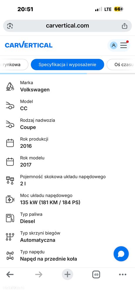 Volkswagen CC 2.0 TDI BlueMotion Technology DSG - 33