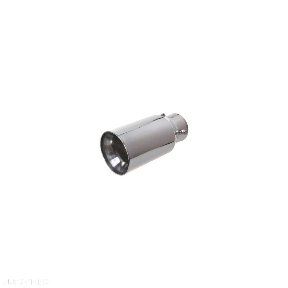 Ornament Toba Automax Cromat Simplu rotund 178x89x64mm - 1