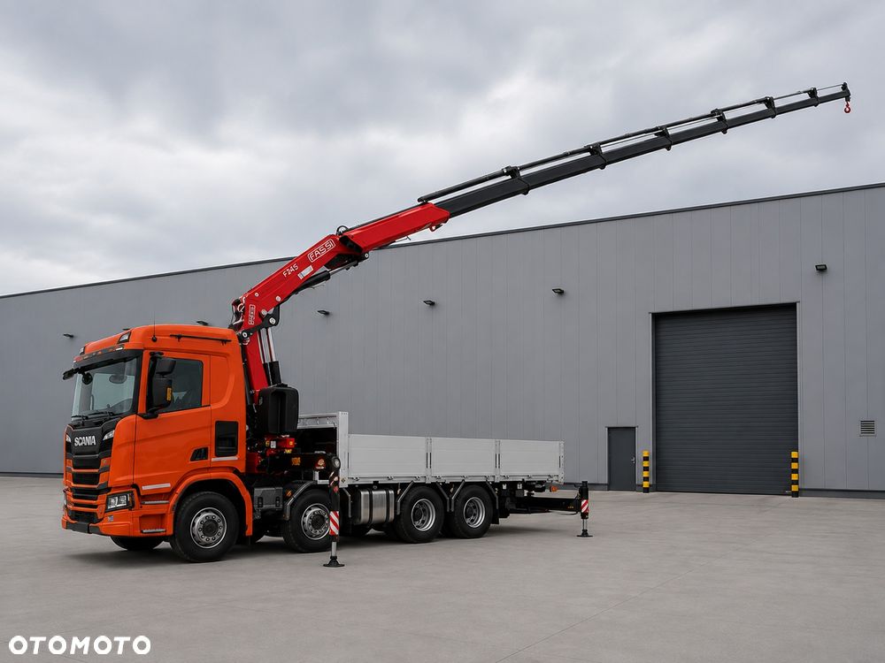 Scania R450 8x4 mit FASSI Kran 485 A2.25 - 1
