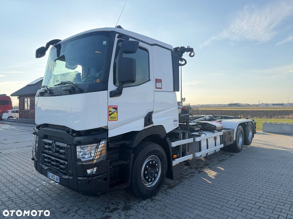 Renault C460 !! 6x2 !! Hakowiec + HDS !! Import France - 2