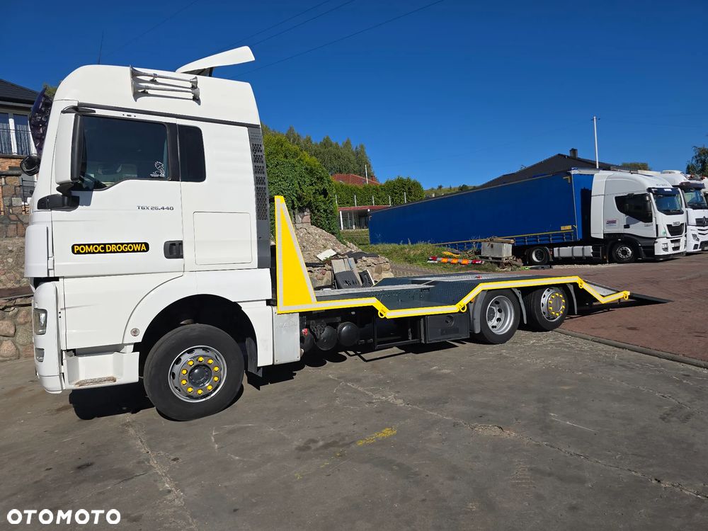 MAN tgx 25-440 6x2 laweta wciągarka całość na poduszkach - 10